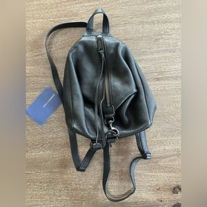 Rebecca Minkoff Mini Julian Backpack Black Leather